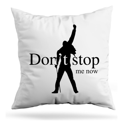 Cojin Deco Dont Stop Me Now Silueta (d1699 Boleto.store)