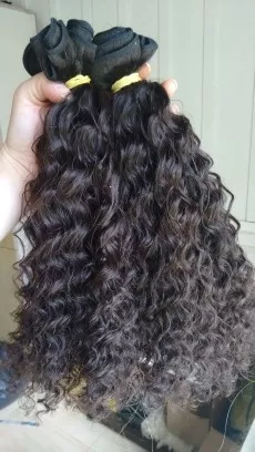 Cabelo Humano na Tela CACHEADO Preto Tingido - 50cm - Pacote com 1 Metro -  Central dos Cabelos