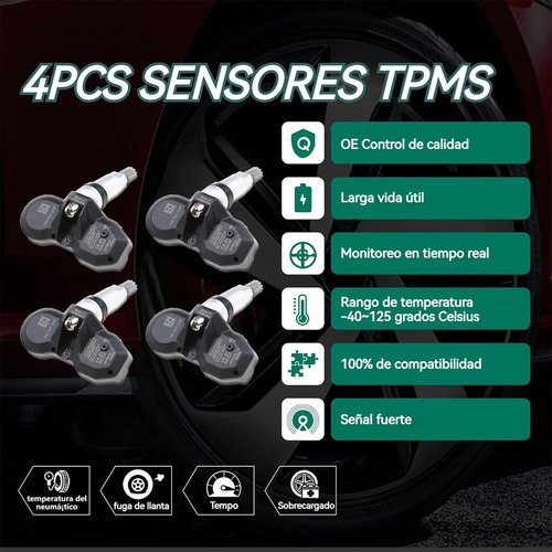 T0y Sensor Tpms Presion Llanta Para Porsche 911 918 Spyder
