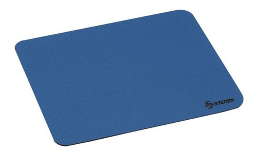 Mouse Pad Rectangular Hule Espuma 22x18cm Azul Steren