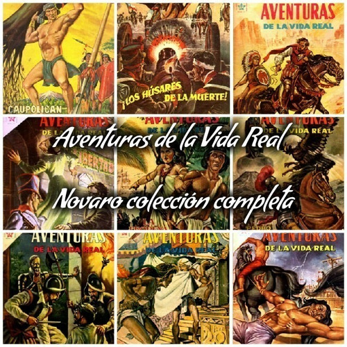 Colección Revista Aventuras De La Vida Real Ed. Novaro Compl