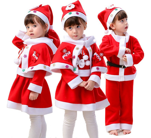 Disfraz Traje De Navidad For Niños De Papá Noel