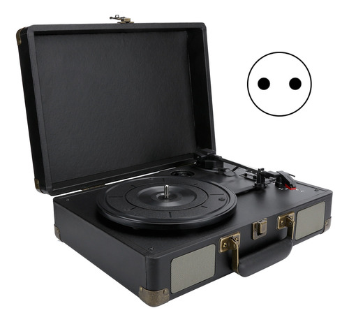Tocadiscos, Disco De Vinilo, 33/45/78 Rpm, Maleta Portátil