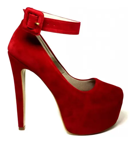 Sapato Meia Pata Boneca Vermelho MercadoLivre