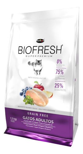 Alimento Biofresh Para Gato Adulto 1.5 Kg