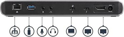 Thunderbolt 3 Dock - Estación De Acoplamiento Para Computado