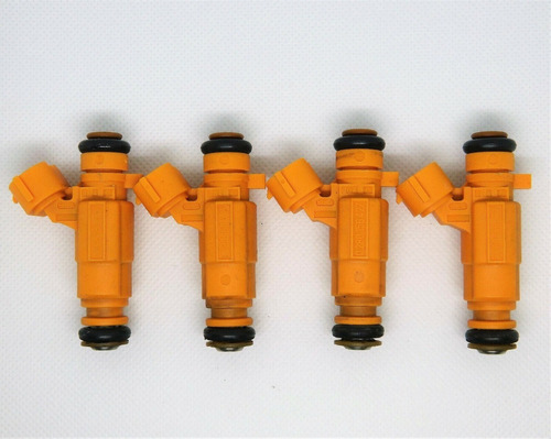 4 × Inyector De Combustible Para Peugeot 207 1.4 2006-2007 A