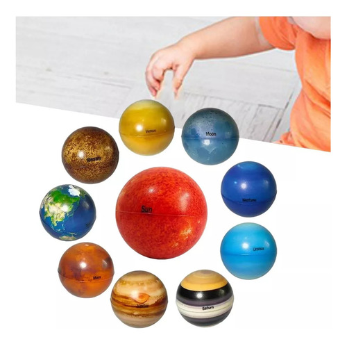 10pc Solar System Planet Balls, Models
