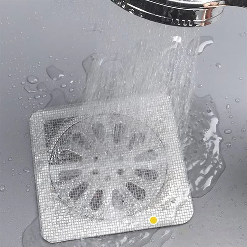 Recogedor De Pelo Desechable De Malla Para Desagüe De Ducha,