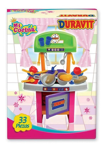 Imagen 1 de 8 de Mi Cocinita Cocina Duravit Chica Con 33 Accesorios