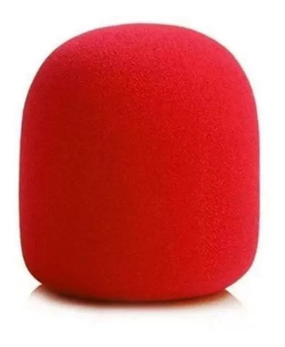 Imagem 3 de 4 de Kit 5 Espuma De Microfone Para Proteção Sm58 De Voz Cantar