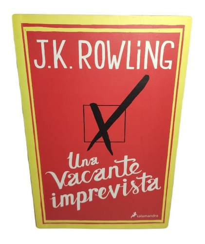 Una Vacante Imprevista - J. K. Rowling