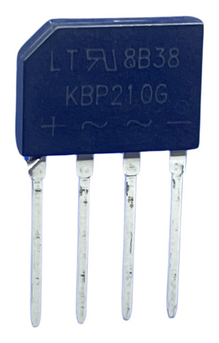 1x Ponte Retificadora  Kbp210g 2amp - 1000v Liteon