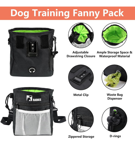 Kit De Adiestramiento Para Perros Barkie, Bolsa Para Golo...