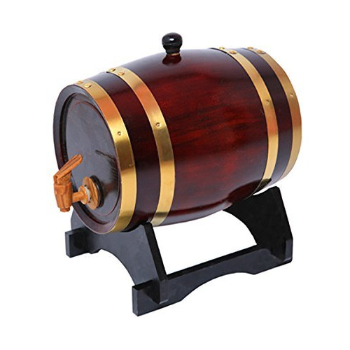 Barril De Whiskey De Madera 1.5l Para Envejecer Vino