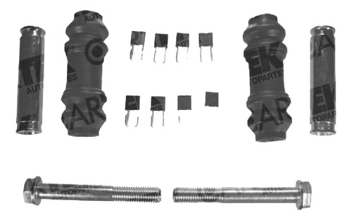 Kit Herrajes De Balatas Dodge Stratus 1997-1998-1999 Del Ck