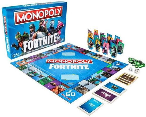 Monopolio Monopoly Fortnite Juego De Mesa 