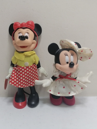 Minnie Mouse 2 Figuras Wlat Disney Productions R Dakin & Co