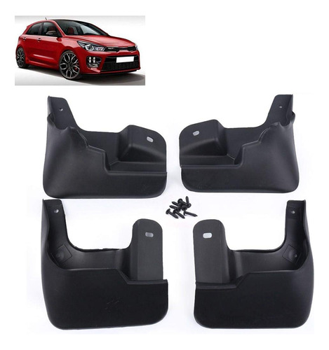 Gzyf 4 Protector Barro Para Automovil Solapa Kia Rio Yb Solo