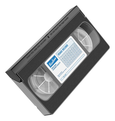 Vcr Cleaner/vhs Cleaner - Limpiador De Cabezales De Vid...