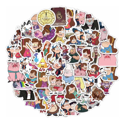 Stickers Impermeables Gravity Falls