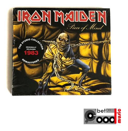Cd Iron Maiden -  Piece Of Mind - Made In Usa