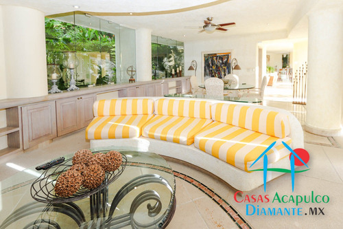 Cad Las Brisas Villa Del Sol. Terraza Con Asoleadero. Alberca Con Jacuzzi Y Palapa Con Wet Bar