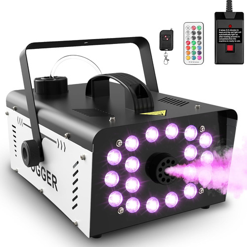 Cámara De Humo / Máquina Potencia De 500w, + Luces Led