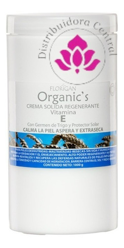 Crema Sólida Regenerante Vitamina E Florigan® 1kg. 