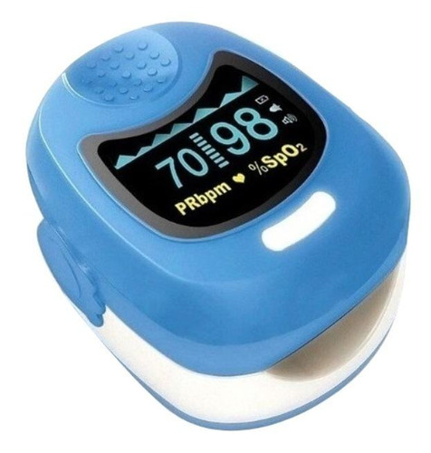 Oxímetro de pulso pediátrico Contec CMS50QA azul