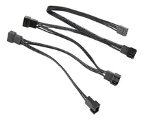 Comprar Splitter Hub Divisor Coolers 4 Pines Pwm 1x 5 Enchufes Negro