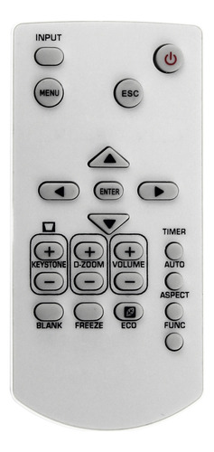 Piezas De Control Remoto Del Proyector Yt-150 Para Casio Xj-