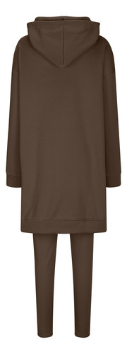 Sudadera Con Capucha Y Leggings K Para Mujer, Casual Y Cómod