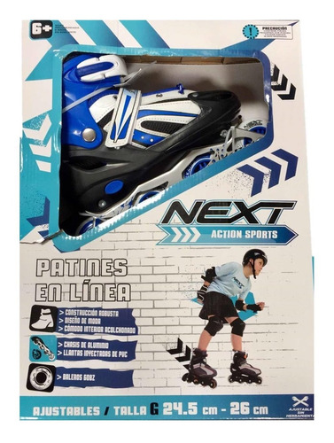 Patines En Linea Para Niño Next Action Sports