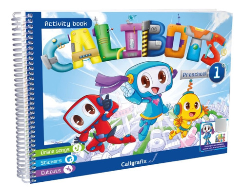 Calibots Activity Book 1 (prekinder) Cbp1