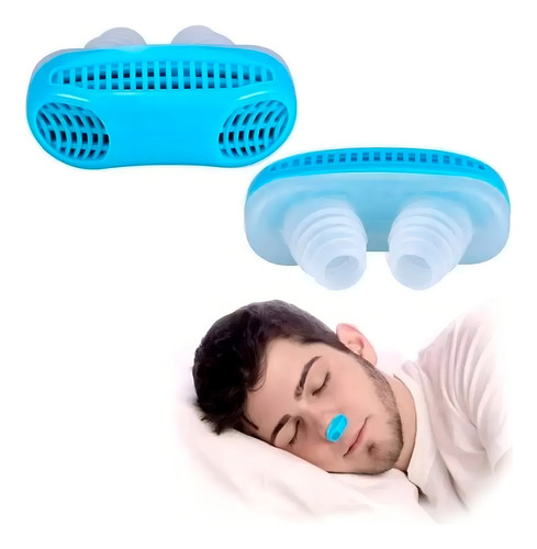 Anti Ronquidos Dilatador Nasal Aire Puro 2 En 1 Para Dormir