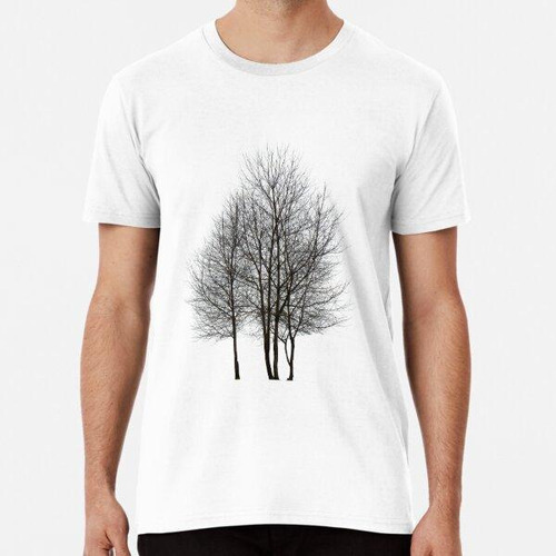 Remera Árbol Salvaje De Otoño Abstracto, Diseño Minimalista 