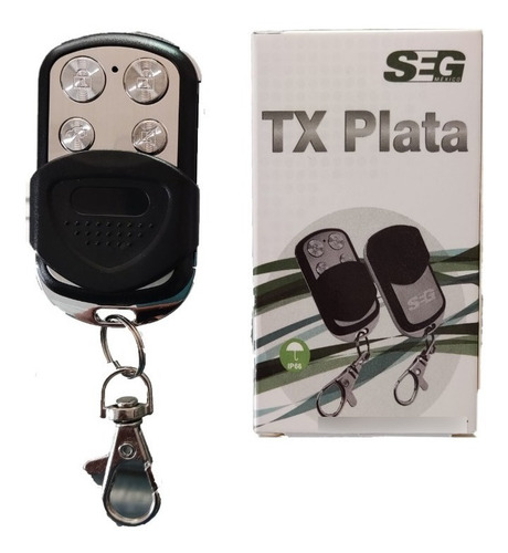 Imagen 1 de 10 de Control Remoto Seg Y Ppa | Tx Plata | Puertas Automáticas