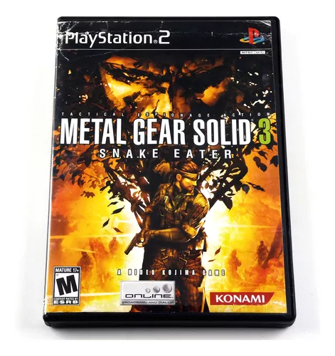 Jogo Metal Gear Solid 3: Snake Eater PS2 ( playstation 2 )