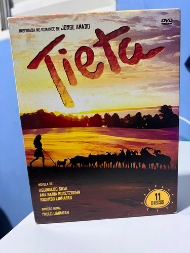 Dvd: Box Novela Tieta - Globo 11 Discos Raro (Usado)