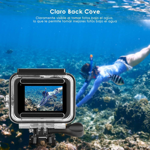 Imagen 2 de 7 de Funda Impermeable Para Gopro Hero 7 Silver/white