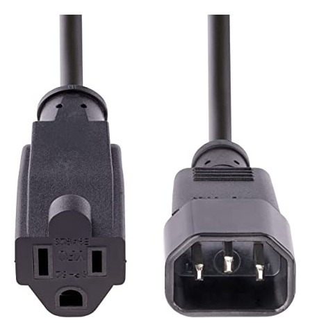 Pack De Cable De Extensin De Poder 1m Para Computadoras