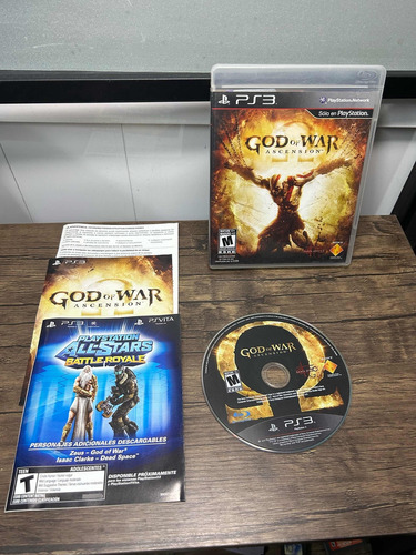 God Of War Ascension Play Station 3 Ps3 Original