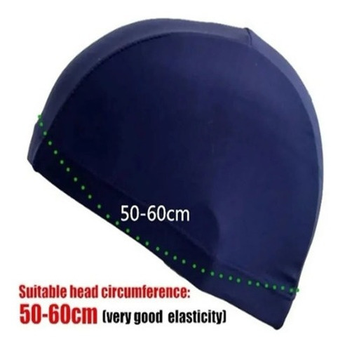  Gorro Natación  Naylon  Unisex Licra Piscina Comodidad Gyb