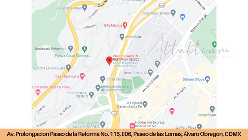 Oficina En Venta Av. Prolongación Paseo De La Reforma No. 115, Paseo De Las Lomas, Álvaro Obregón, Cdmx Vg5-di