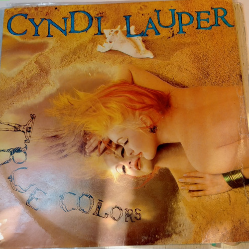 Cyndi Lauper True Colores Disco Vinilo Con Insert