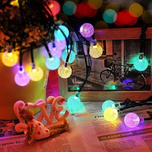 Guirnalda De Luces 50 Focos De Exterior Vintage Impermeable