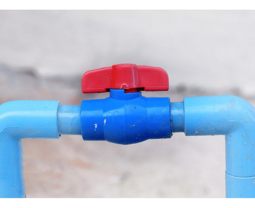 3 Válvula De Bola De Pvc Para Líneas De Suministro De Agua