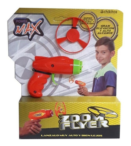 Zoom Flyer Pistola Lanza Disco Volador (7633)