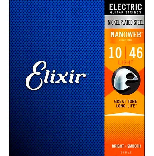 Corda Para Guitarra 010 Light Elixir